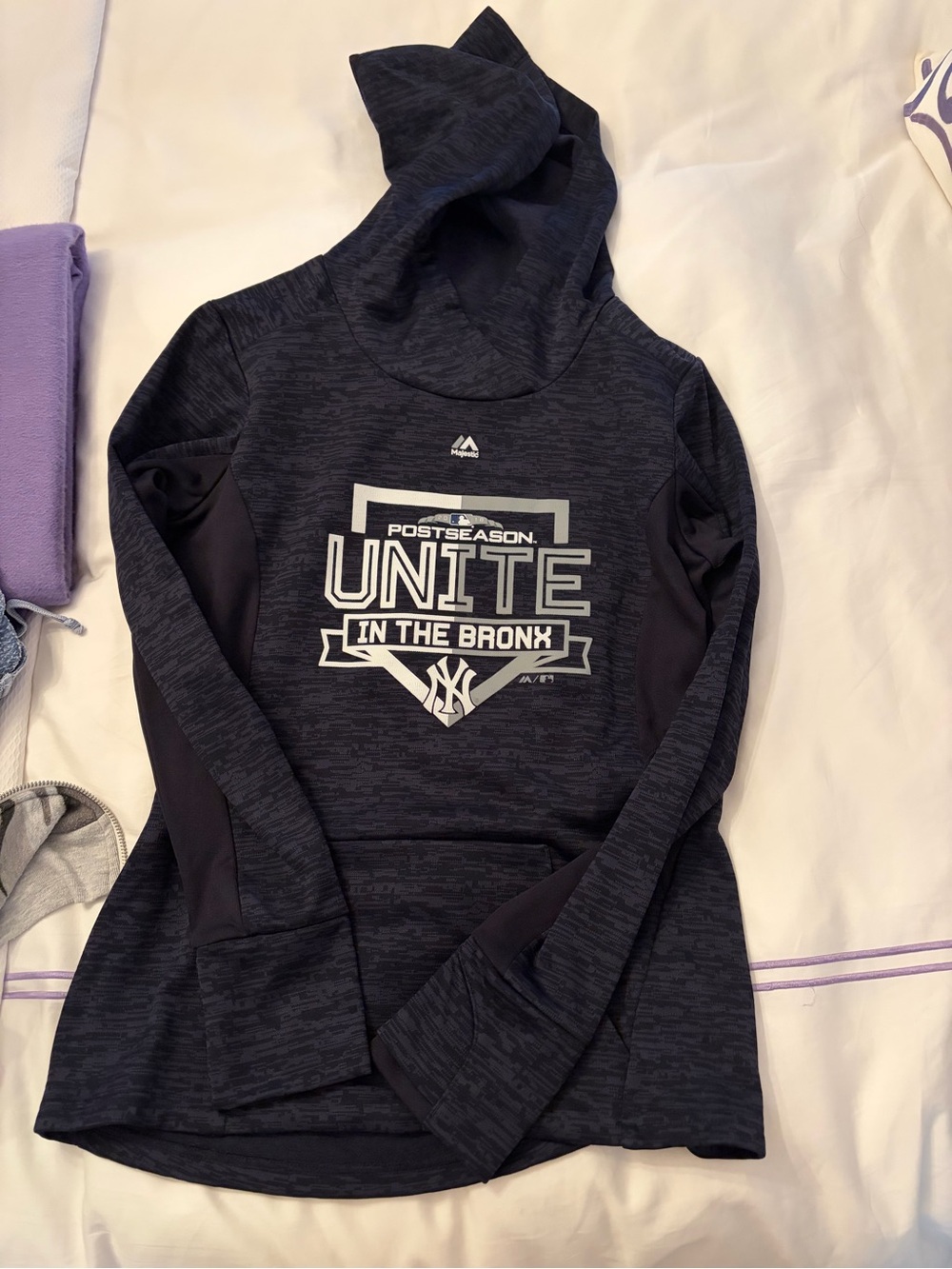 Majestic New York Yankees Postseason Unite in the Bronx Hoodie